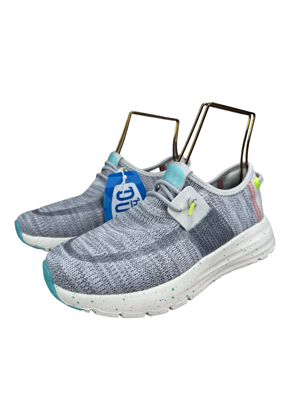 Hey Dude Wally Knit Sneakers Grey Multi Women’s W5
